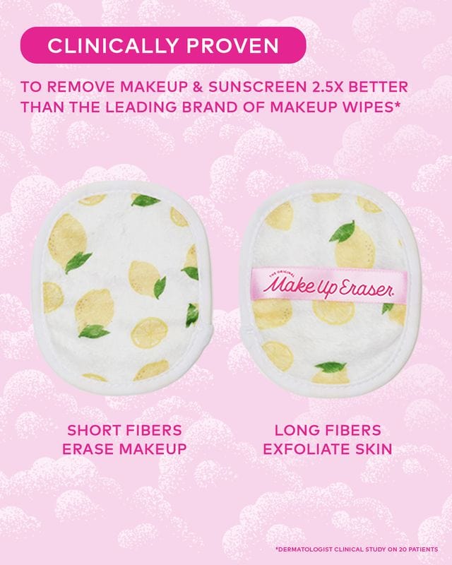 The Original MakeUp Eraser 7-Day Set - Limoncello - PinkPro Beauty Supply