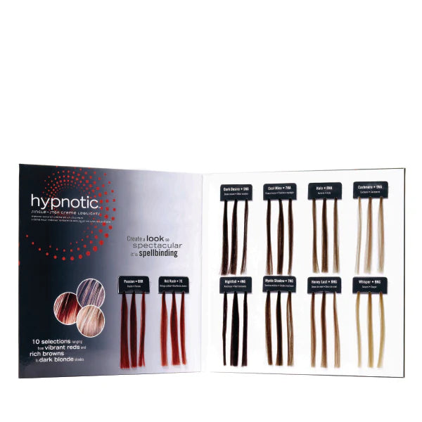 Scruples Hypnotic Single-Step Creme Lowlighting System - Swatch Book - PinkPro Beauty Supply