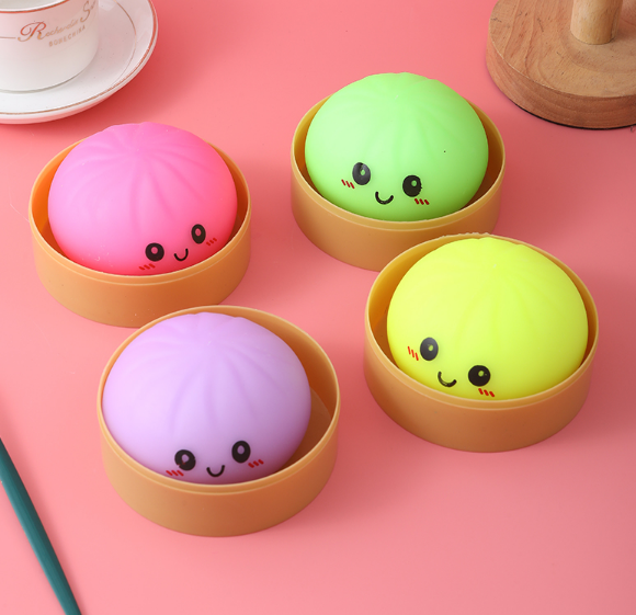 Dumpling Glow In The Dark Mystery Squishy Assorted