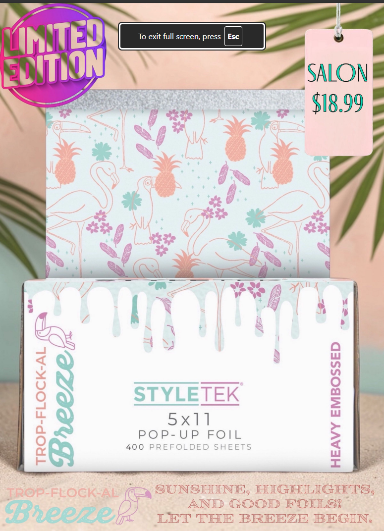 Styletek Trop-Flock-All Pop Up Foils 5x11 - 400 Count