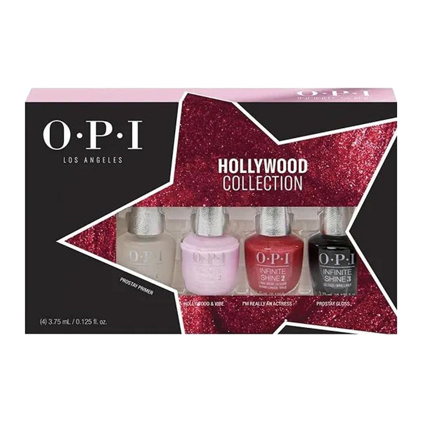 OPI Infinite Shine Hollywood Collection 4 Piece Mini Pack