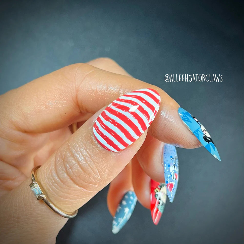Maniology American Eagle - Nail Stamping Plate - PinkPro Beauty Supply