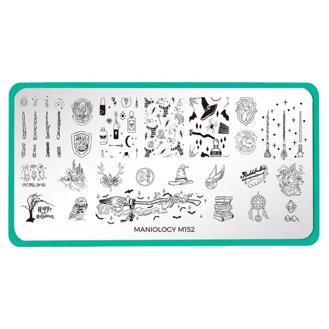 Maniology Wizards Welcome - Nail Stamping Plate