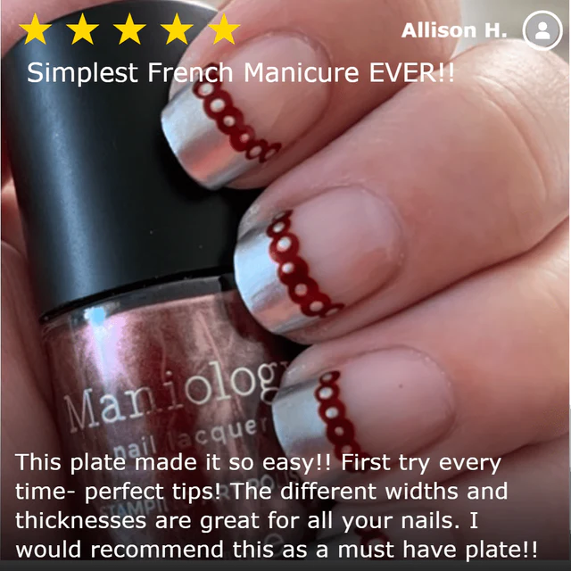Maniology Pardon My French - Nail Stamping Plate
