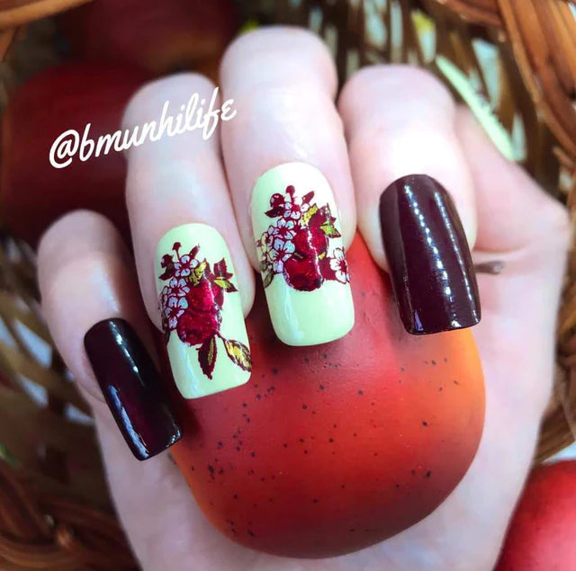 Maniology Harvest Blooms - Nail Stamping Plate