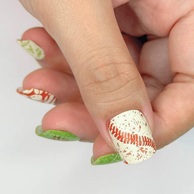 Maniology Game On: Batter Up - Nail Stamping Plate