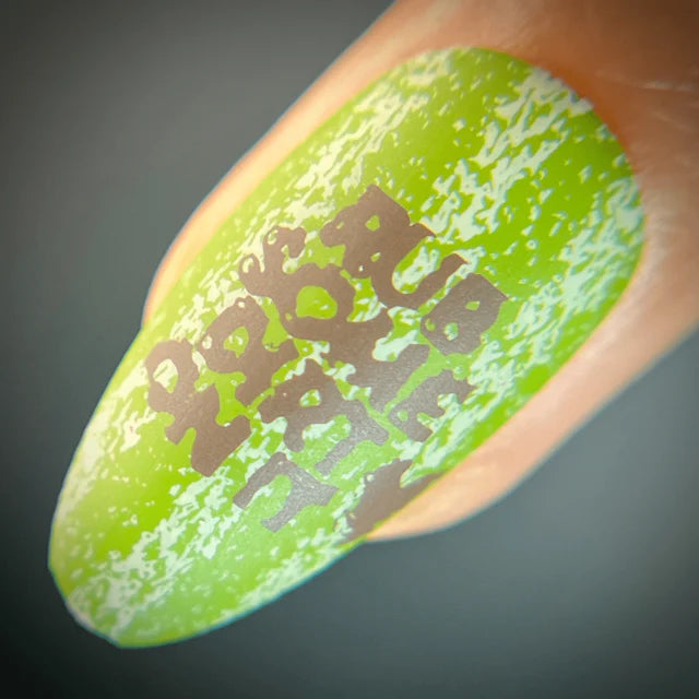 Maniology Game On: Batter Up - Nail Stamping Plate