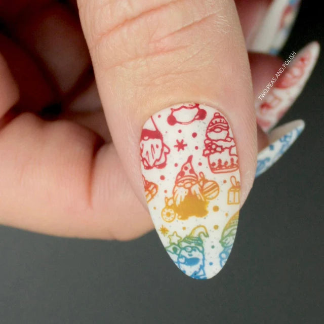 Maniology Gnome Alone - Nail Stamping Plate