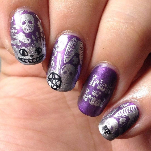 Maniology Fright Night - Nail Stamping Plate