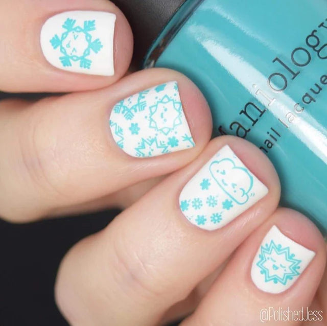 Maniology Warm & Fuzzy - Nail Stamping Plate