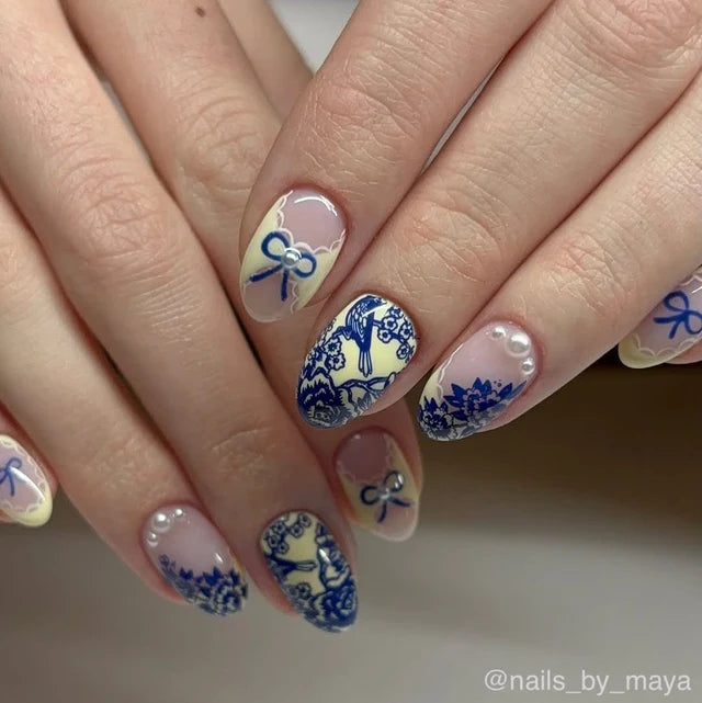 Maniology Porcelain - Nail Stamping Plate