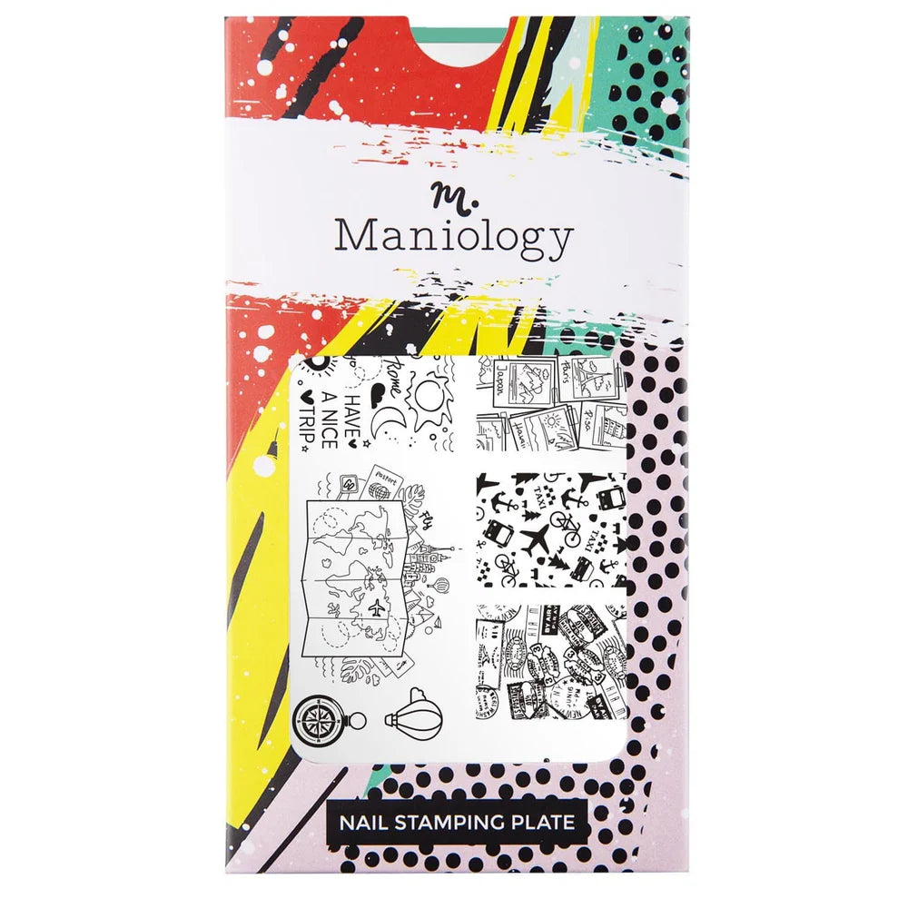 Maniology Summer Vacation - Nail Stamping Plate - PinkPro Beauty Supply