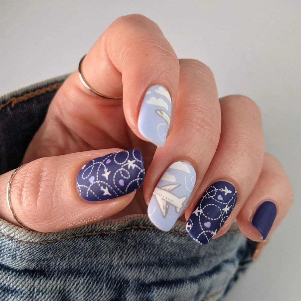 Maniology Summer Vacation - Nail Stamping Plate - PinkPro Beauty Supply