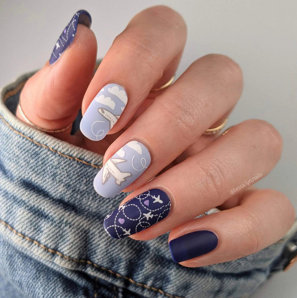 Maniology Summer Vacation - Nail Stamping Plate - PinkPro Beauty Supply