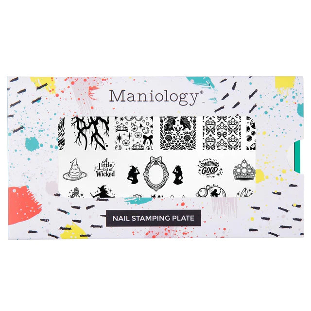 Maniology Game On: Wickedly Good - Nail Stamping Plate
