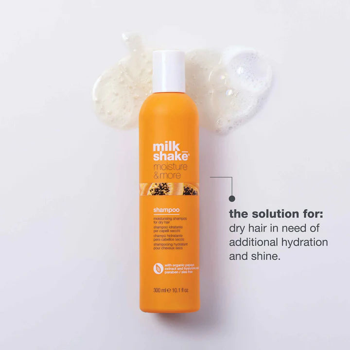 Milk_Shake Moisture&More Shampoo - 10.1 oz. - PinkPro Beauty Supply