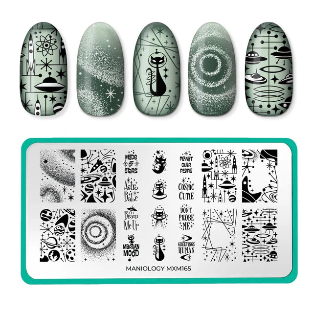 Maniology Rocket Blast Stamping Plate