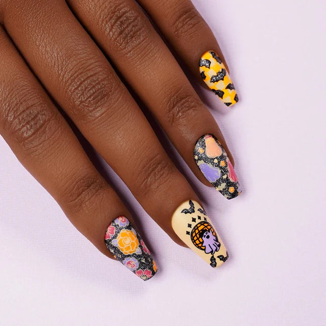 Maniology Death Disco: Boogie & Boo - Nail Stamping Plate