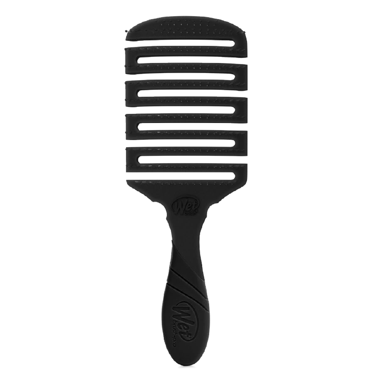 Wet Brush Flex Dry Paddle Frost Black - PinkPro Beauty Supply