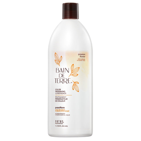 Bain De Terre Passion Flower Conditioner - Liter - PinkPro Beauty Supply