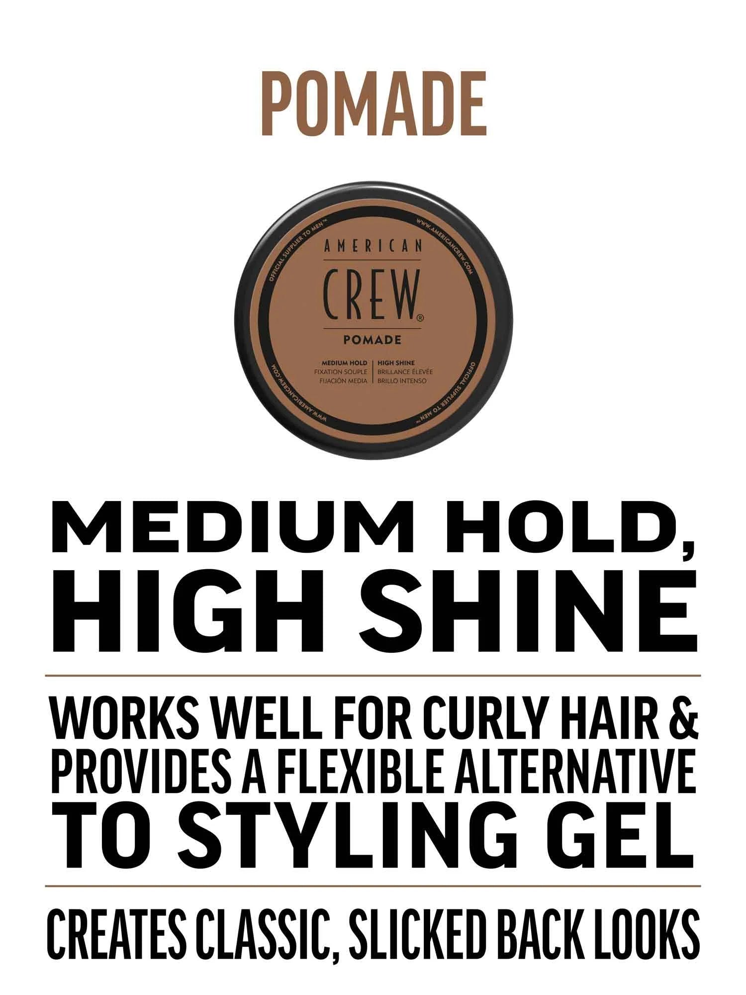 American Crew Pomade 3 oz.