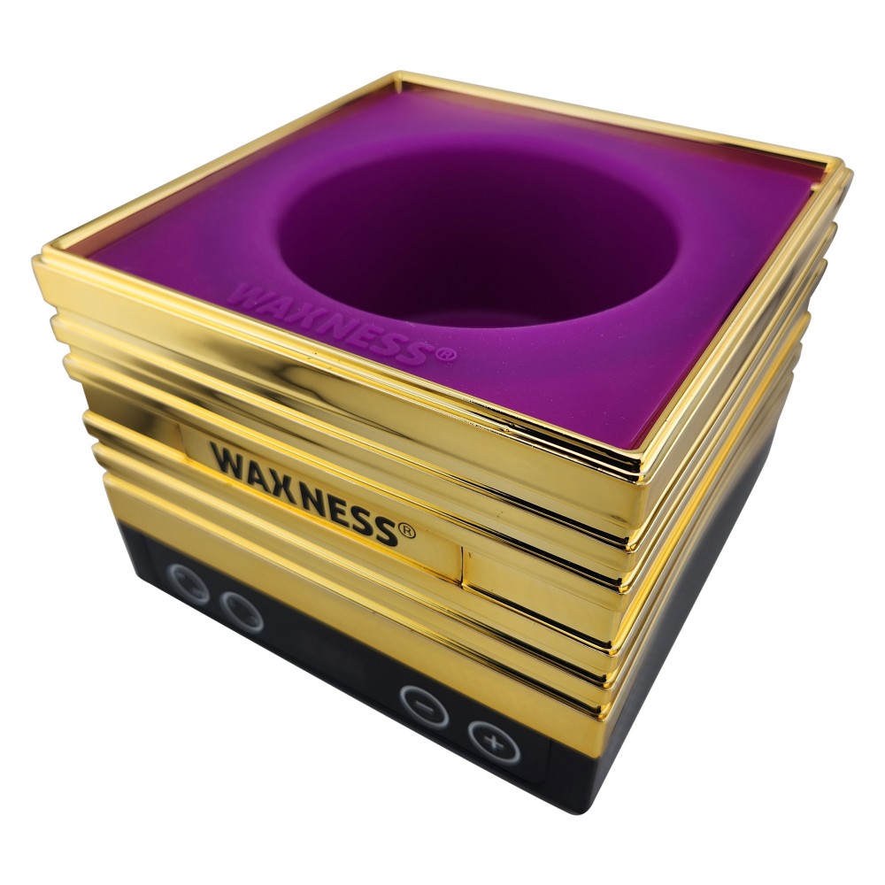 Waxness Non-Stick Easy Clean Silicone Bowl for Waxness W-CUBE Warmers 1lb -Purple