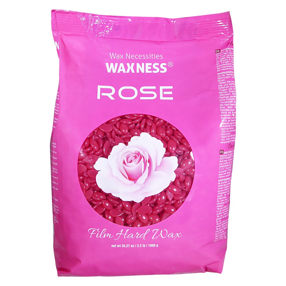 Waxness Film Hard Wax Beads Rose 2.2 lb