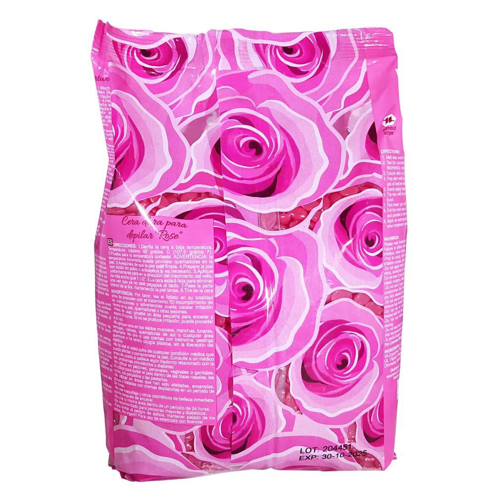 Waxness Film Hard Wax Beads Rose 2.2 lb