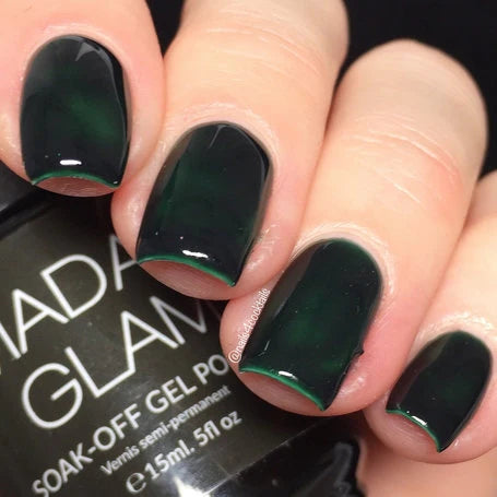 Madam Glam Gel Color Deep Emerald 0.5 oz.