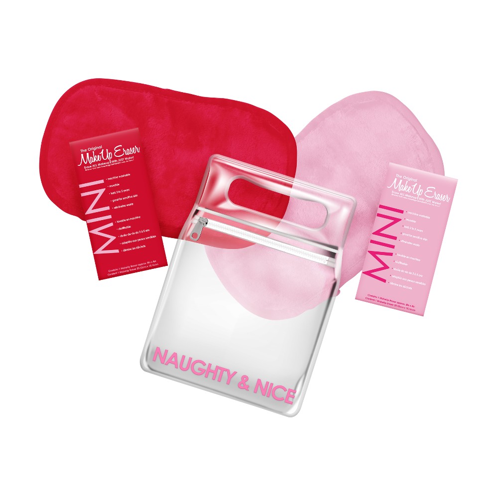 The Original MakeUp Eraser Mini Set - Naughty or Nice - PinkPro Beauty Supply