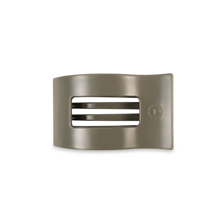 Teleties Flat Rectangle Clip Small - Sage It Ain't So