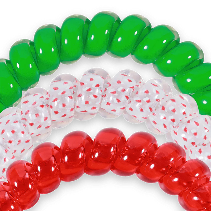 Teleties Large 3 Pack - Secret Santa Hair Ties