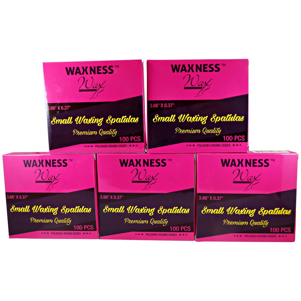Waxness Small Wax Applicators - 500 Pack
