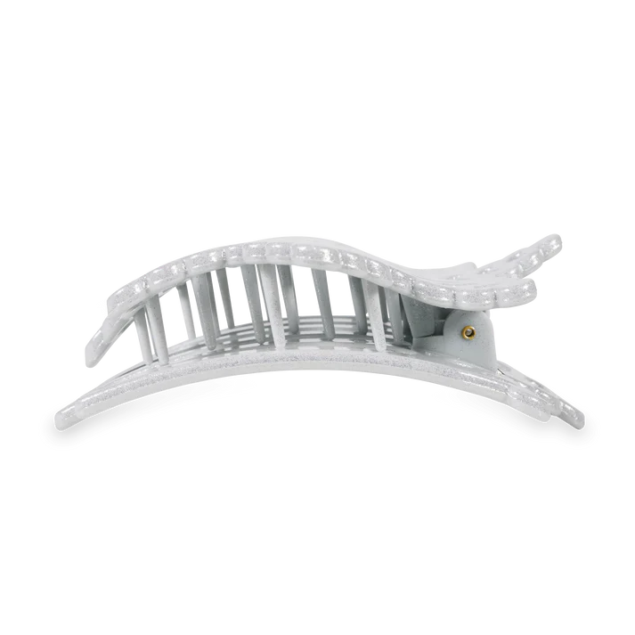 Teleties Medium Flat Hair Clip - Snowflake