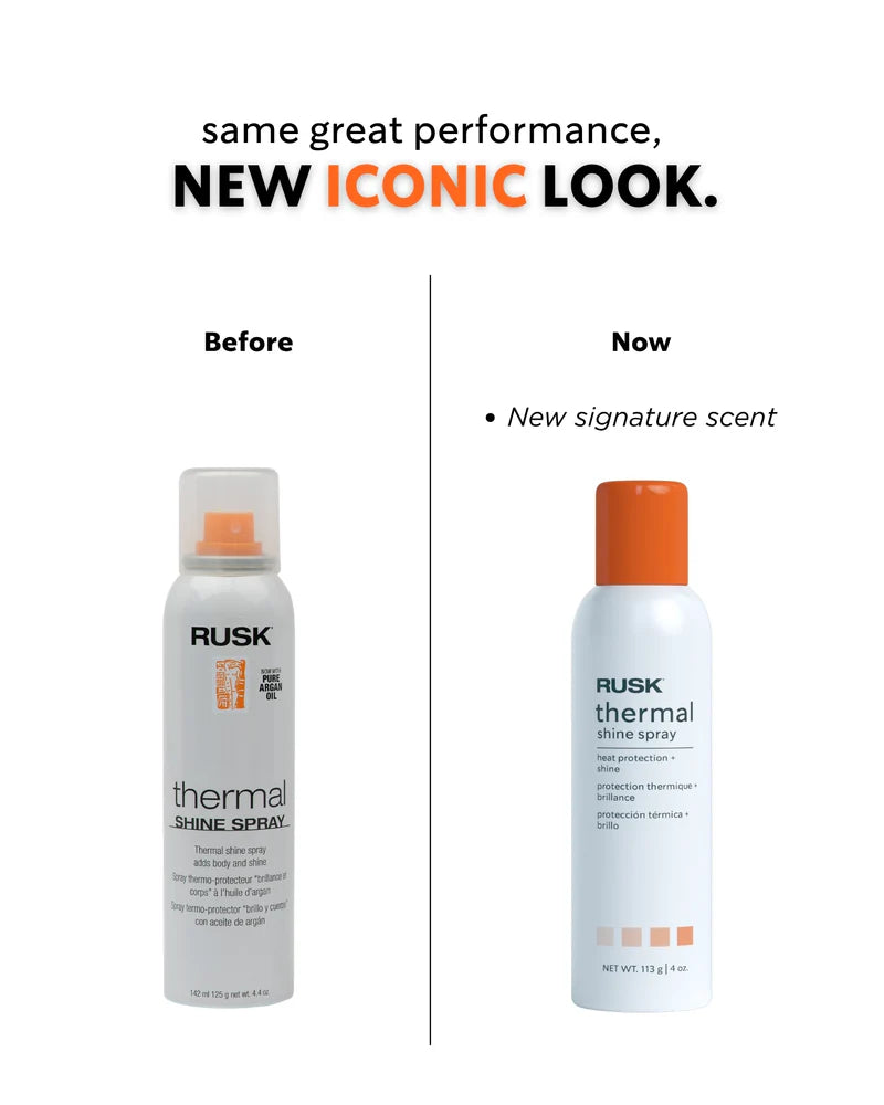 RUSK Thermal Shine Spray Argan Oil 4.4 oz.