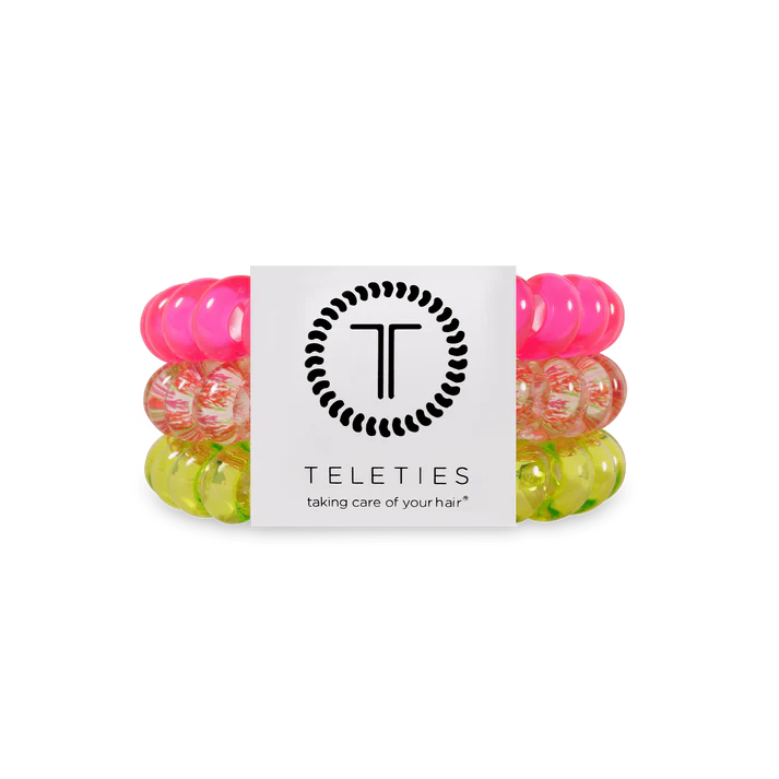 Teleties Large 3 Pack Tropical Punch - PinkPro Beauty Supply