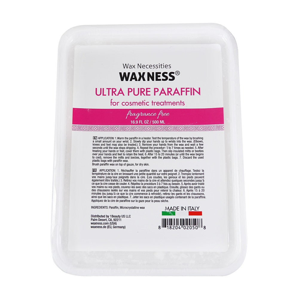 Waxness Ulrta Pure Paraffin Fragrance Free 16.9 oz.