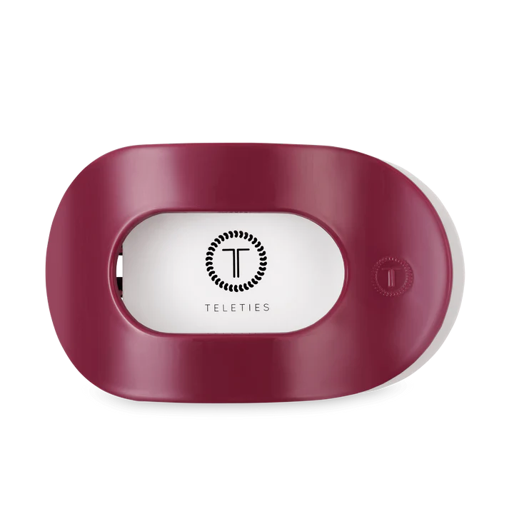 Teleties Flat Clip Round Large - Wild Side