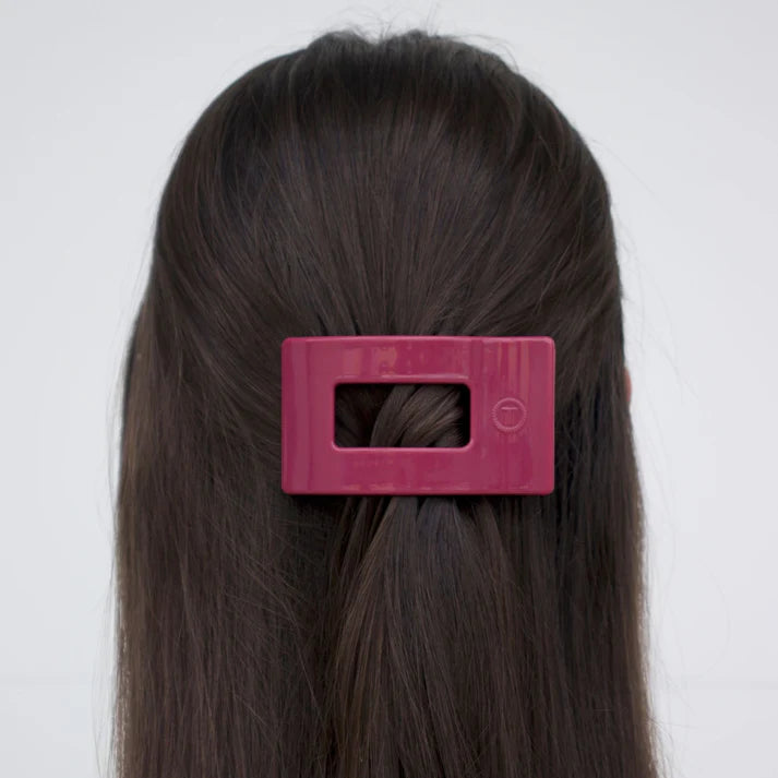 Teleties Flat Rectangle Clip Small - Wild Side