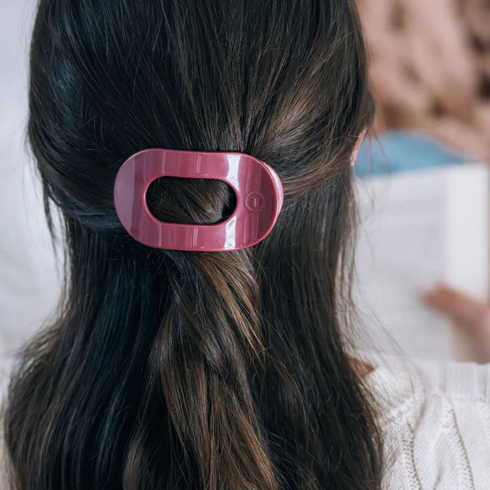 Teleties Flat Clip Round Small - Wild Side