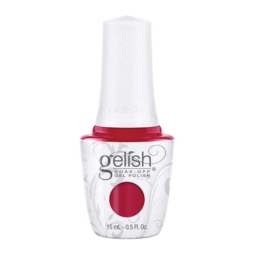 Gelish Soak-Off Gel Polish Hot Rod Red Gelish & Morgan Taylor