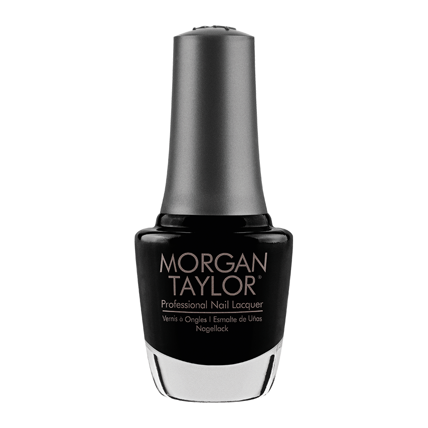 Morgan Taylor Nail Lacquer - Black Shadow Gelish & Morgan Taylor