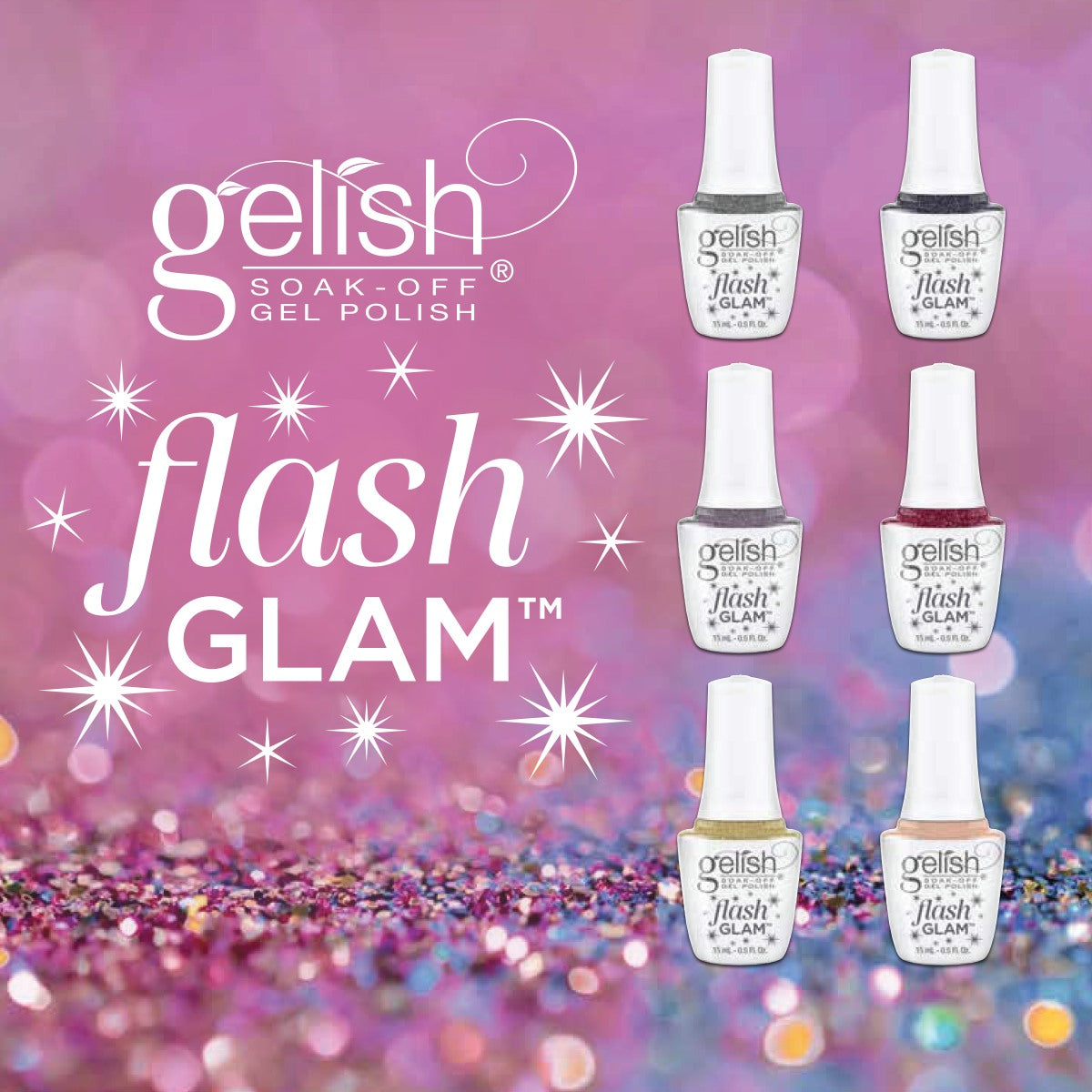 Gelish Flash Glam