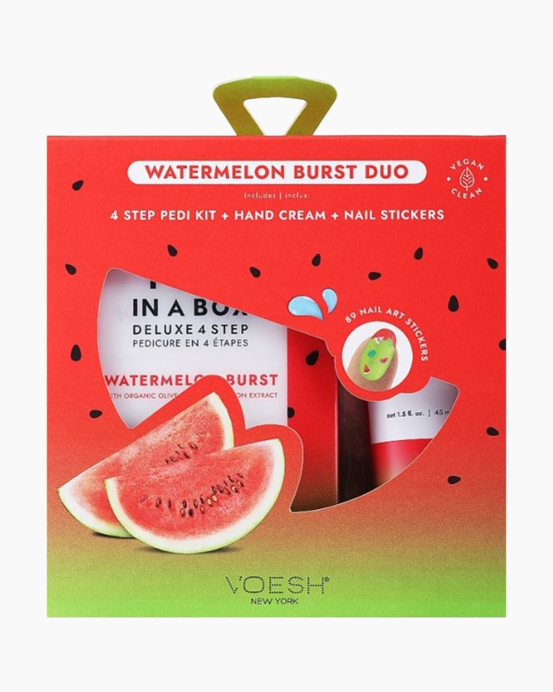 Voesh Watermelon Duo Pedi & Lotion