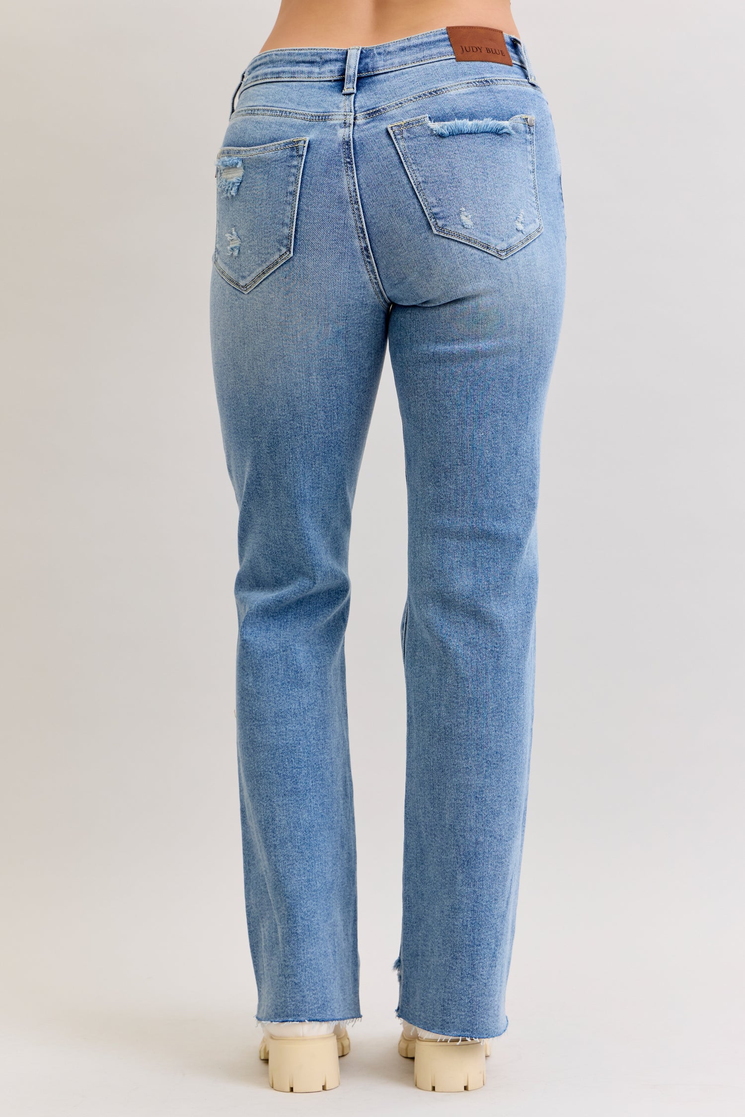 Judy Blue MR 90's Straight Jeans