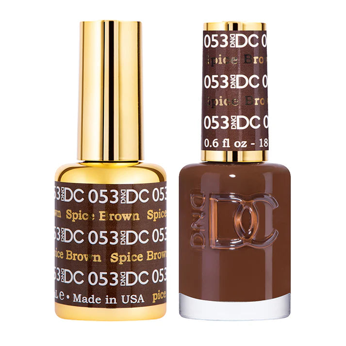 DND DC Duo Spiced Brown #053 .6 oz