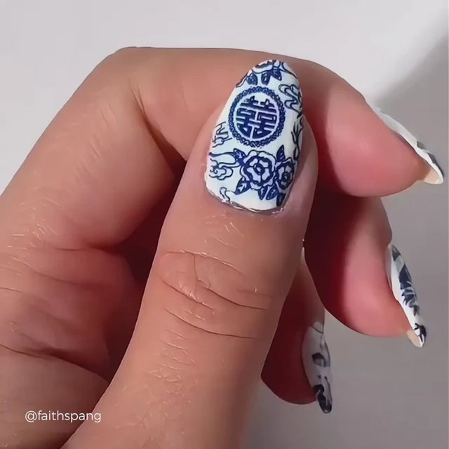 Maniology Porcelain - Nail Stamping Plate