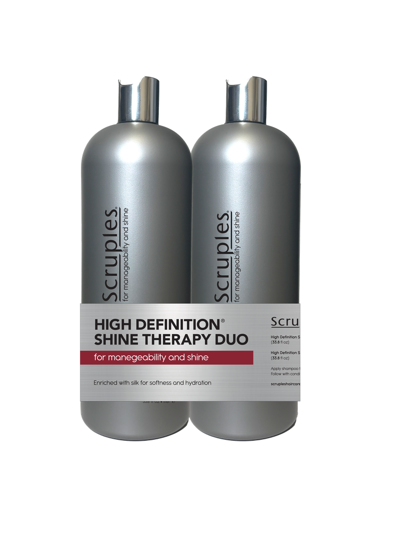 Scruples High Definition Shine Therapy Shampoo & Conditioner Liter Duo