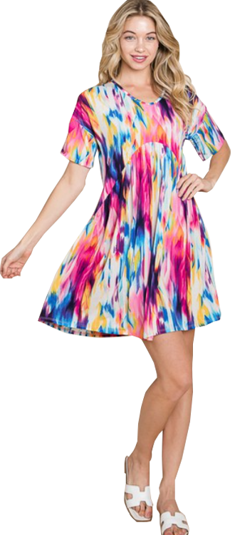 Watercolor Dress