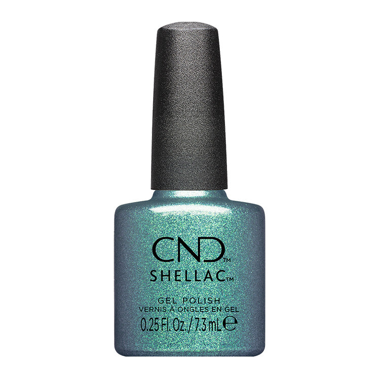 CND Shellac Dynamic Duality Collection Teal-Tricity .25 oz.